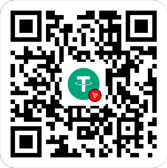 TrustCredit USDT on TRON receiving QR code